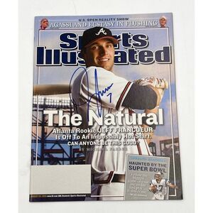 Jeff Francoeur Signed Sports Illustrated Magazine Autographed Atlanta Braves